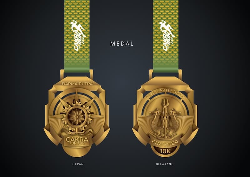 Medali Finisher 10K